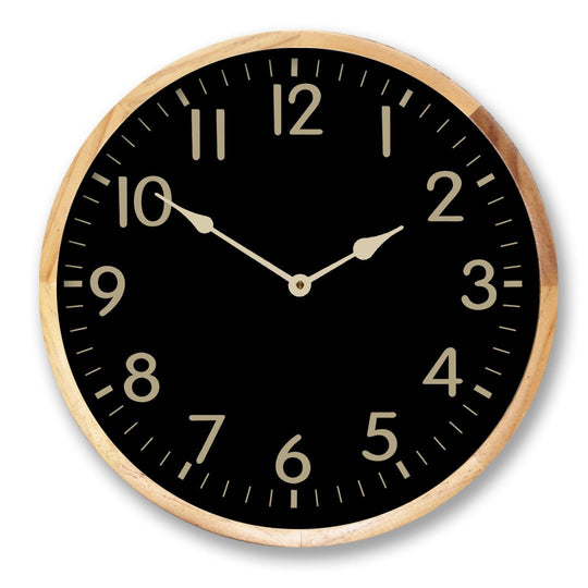 You Design - Birch Framed Clock - CustomBigClocks