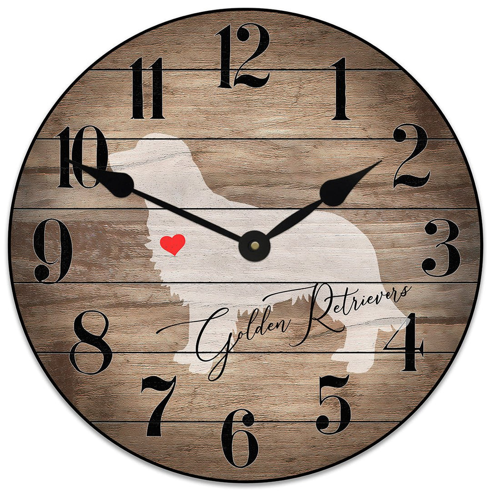Dog Clock - CustomBigClocks