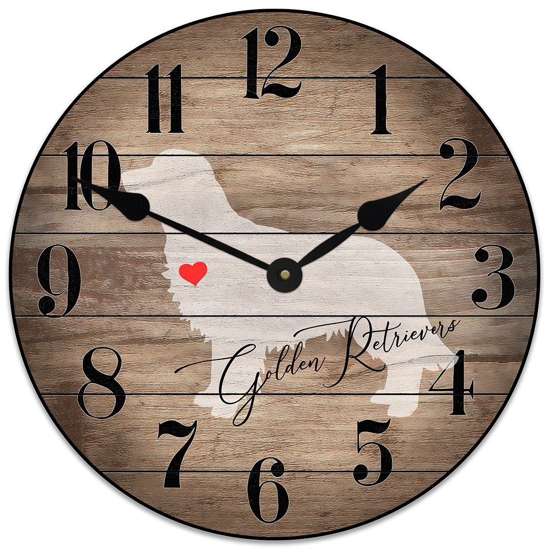 Dog Clock - CustomBigClocks
