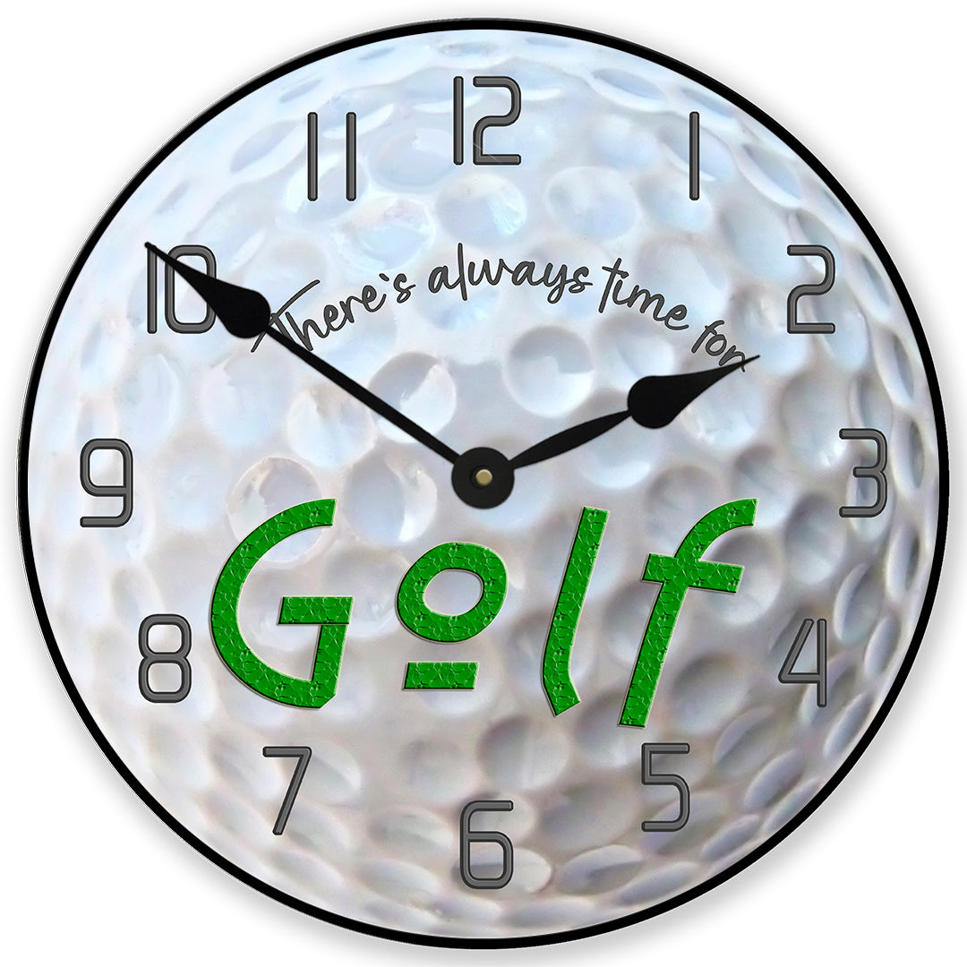 Golf Wall Clock