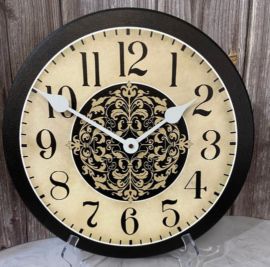 Seawood Harbor Tan Clock - CustomBigClocks