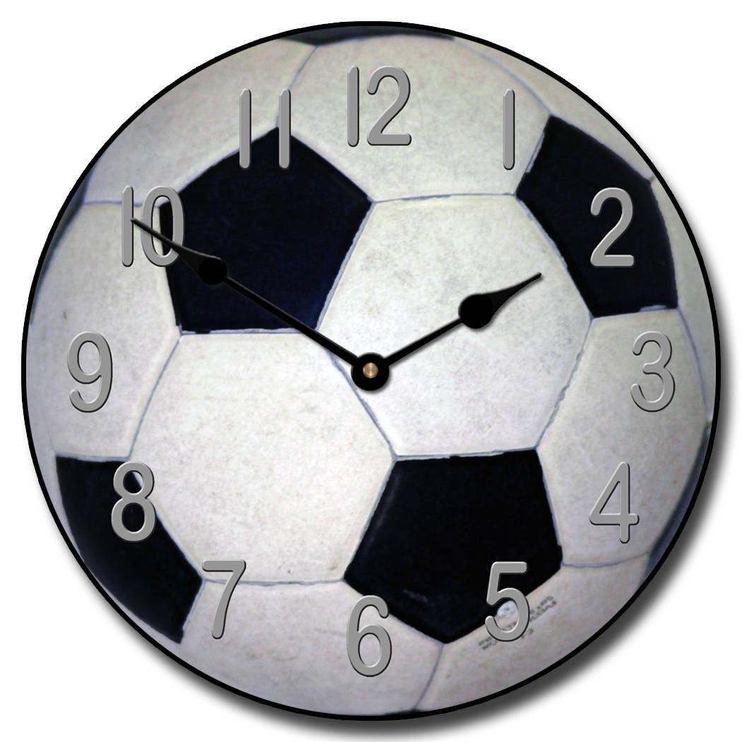 Soccer Wall Clock - CustomBigClocks