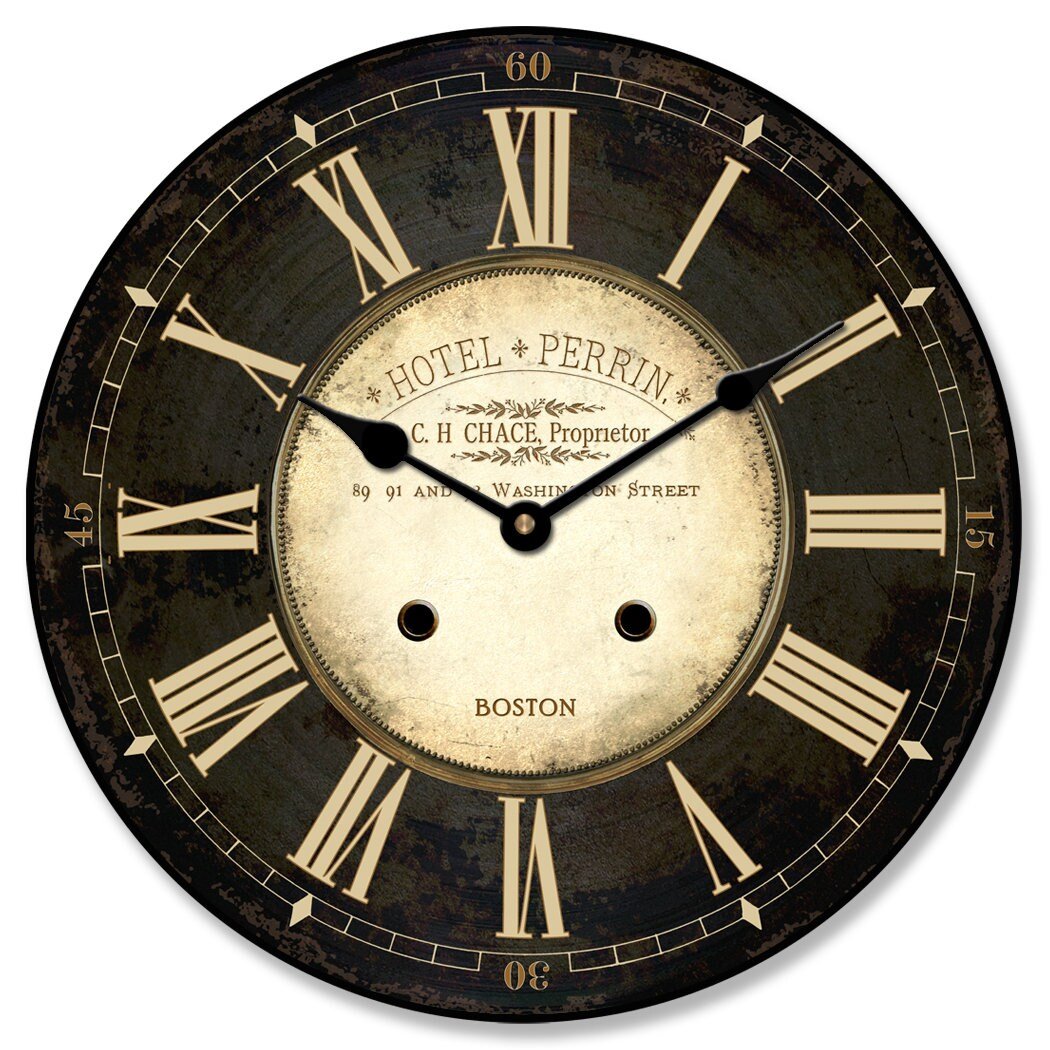 Hotel Perrin Clock - CustomBigClocks