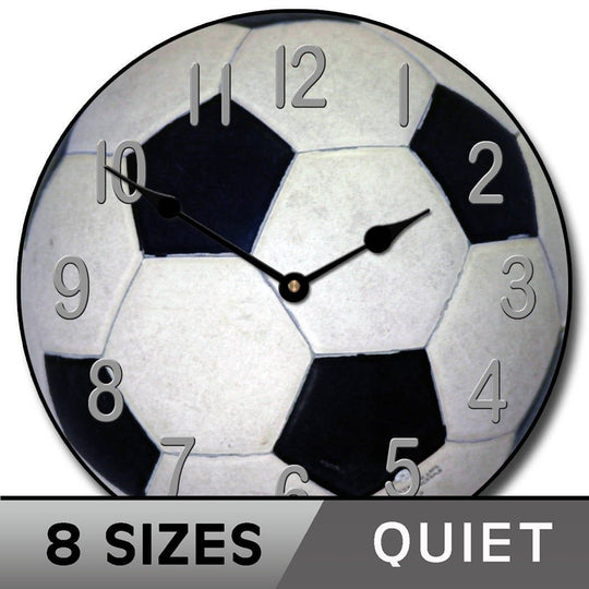 Soccer Wall Clock - CustomBigClocks