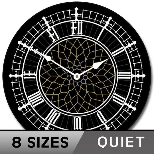 Big Ben Black Wall Clock - CustomBigClocks