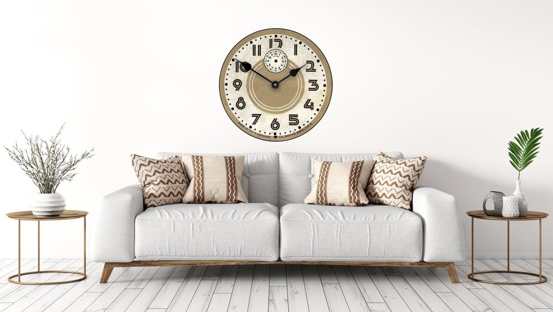 Retro Wall Clock - CustomBigClocks