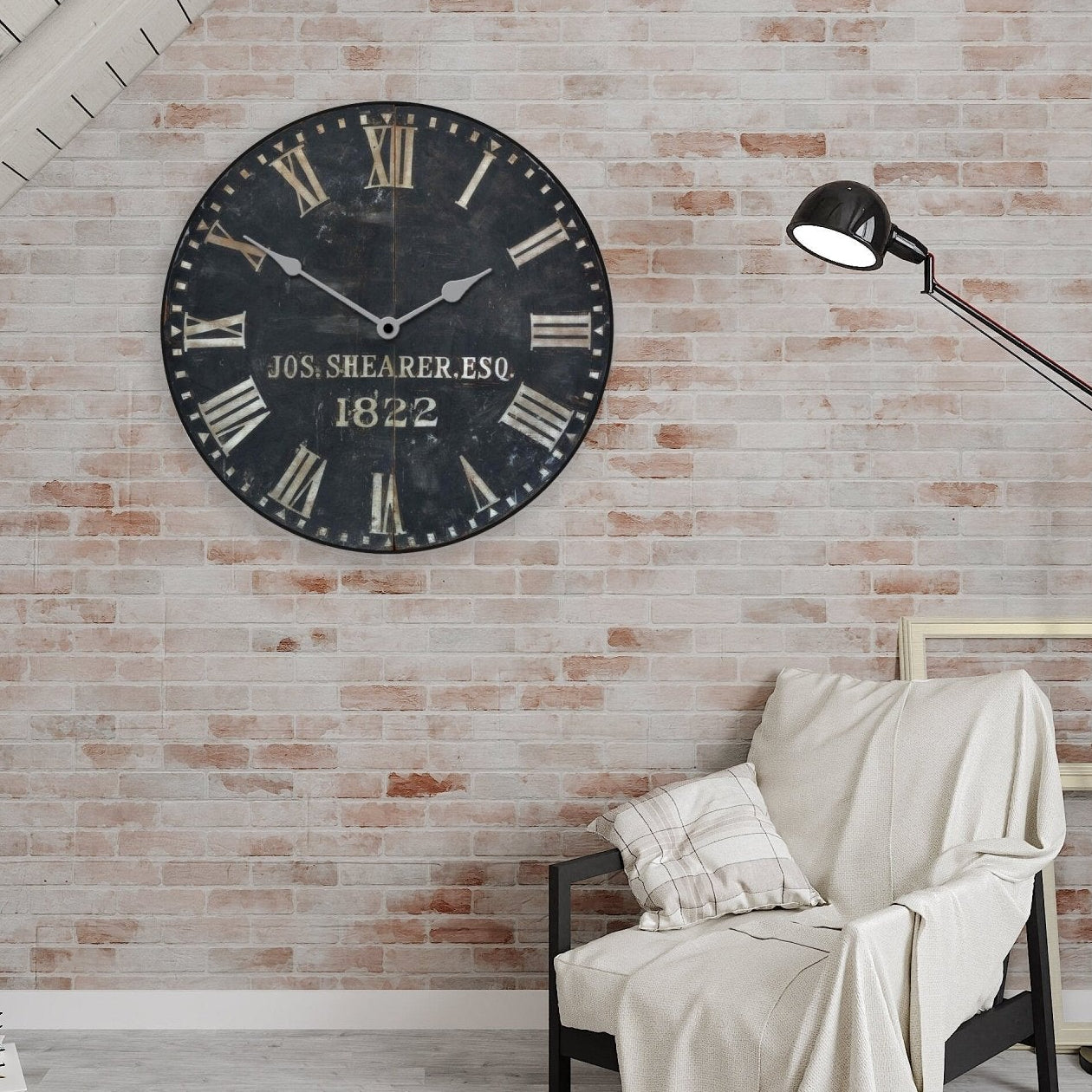 Old Sheriffs Wall Clock - CustomBigClocks