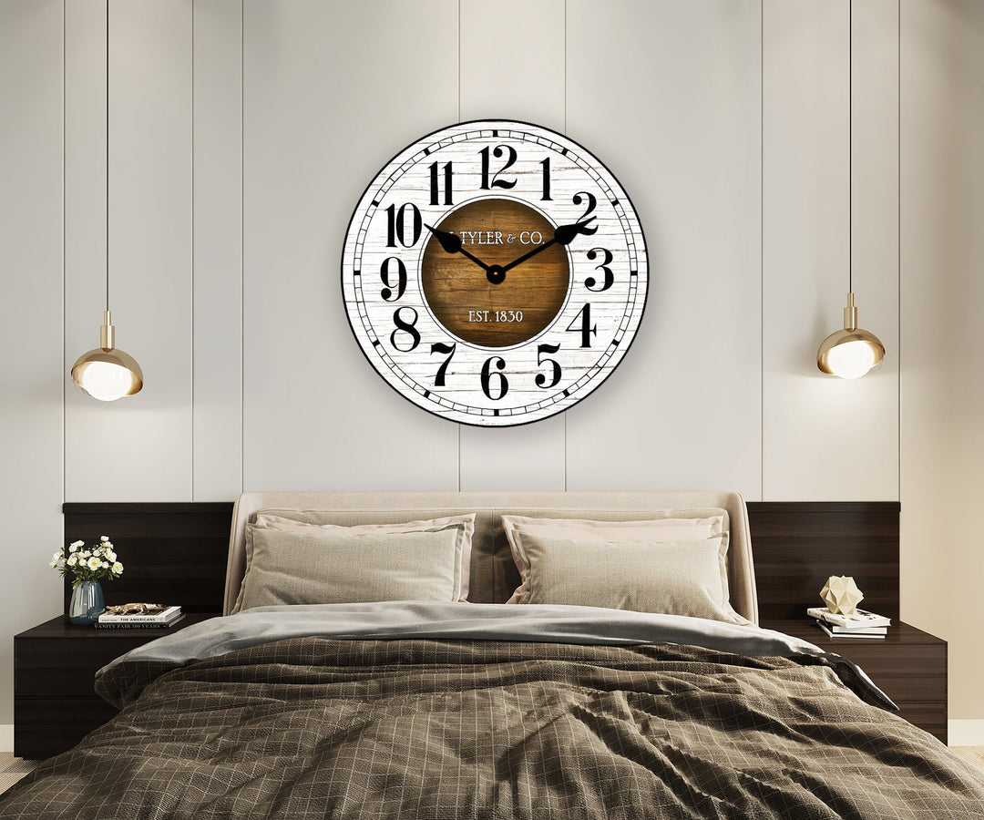 Old Paint Wall Clock - CustomBigClocks