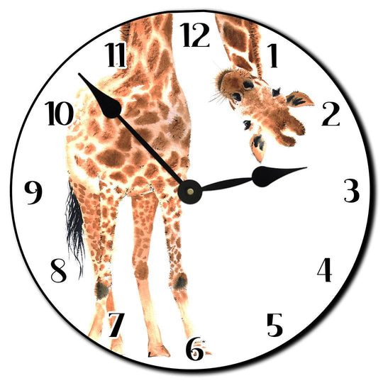 Giraffe Clock - CustomBigClocks