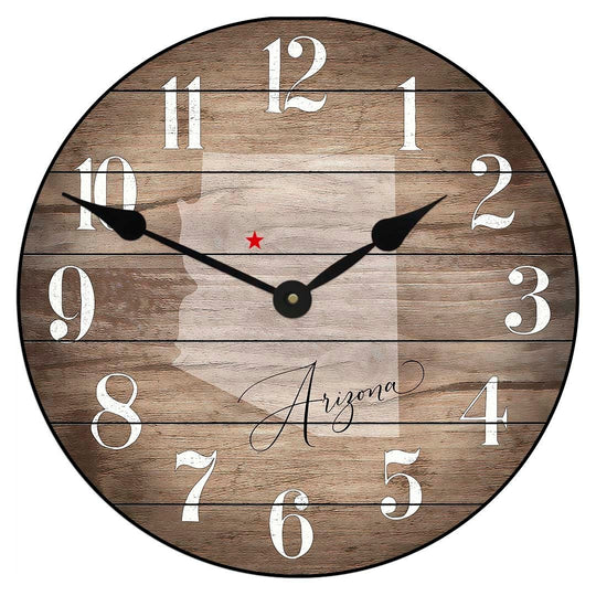 New Hampshire Or Any State Wall Clock - CustomBigClocks