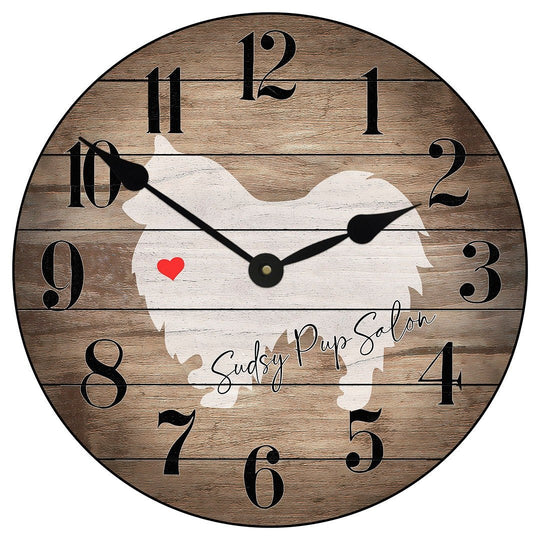 Personalized Dog Breed Clock - CustomBigClocks