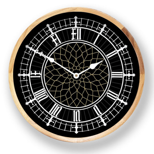 Big Ben Black Wall Clock - CustomBigClocks