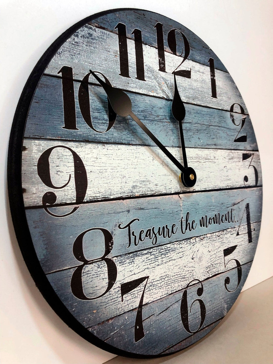 Nantucket Blue Wall Clock - CustomBigClocks
