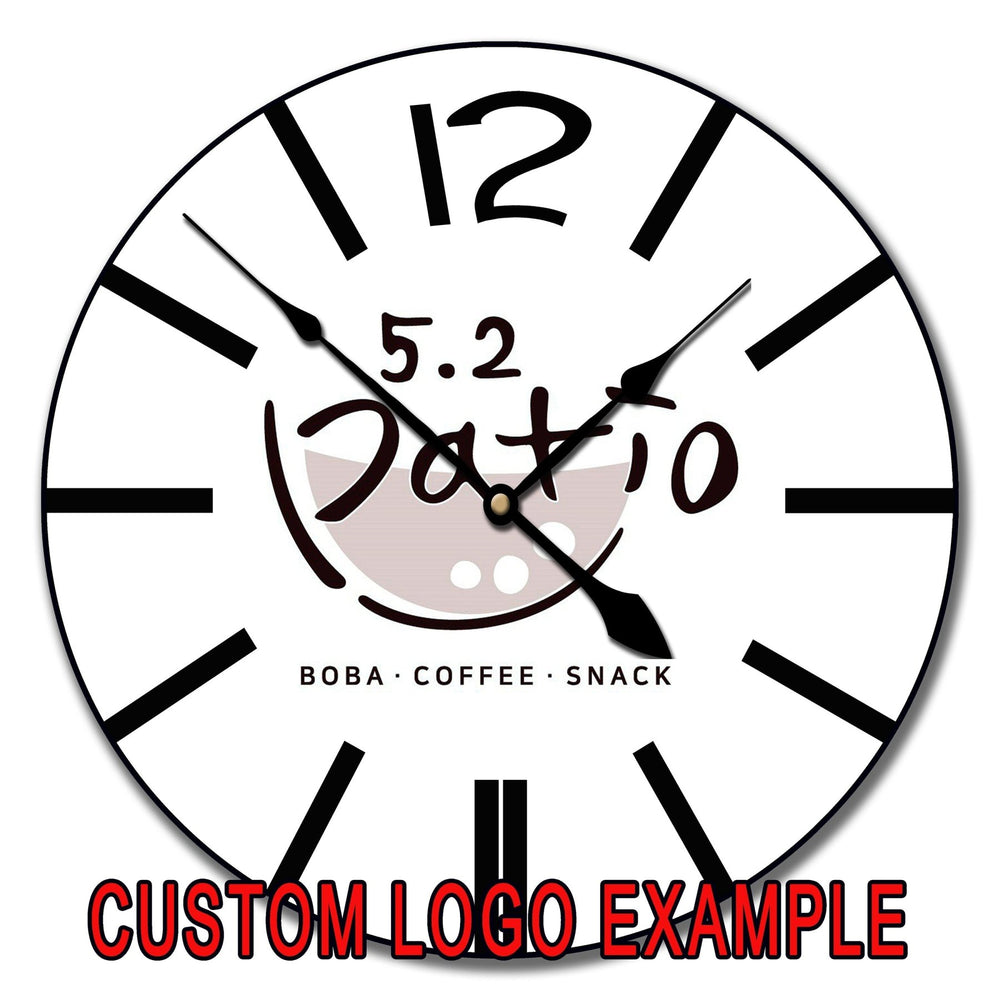Bold Strokes Wall Clock - CustomBigClocks