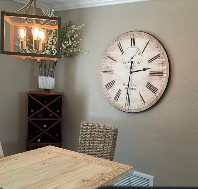 Ivory Alston Clock - CustomBigClocks