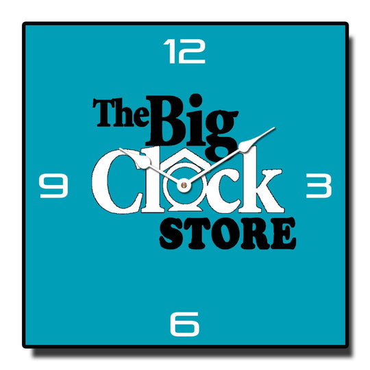 Personalized Logo Square Wall Clock - CustomBigClocks