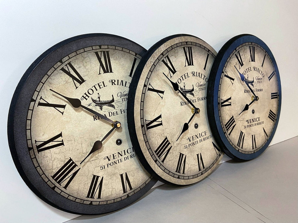 Italian Hotel Wall Clock - CustomBigClocks