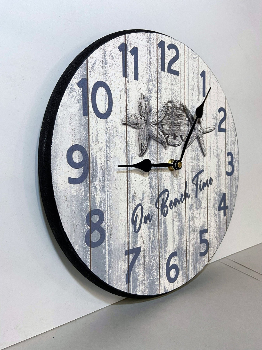 On Beach Time Wall Clock - CustomBigClocks