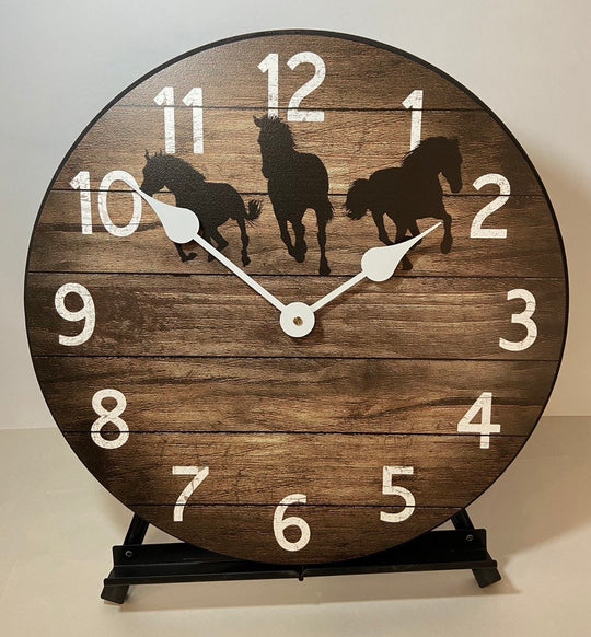 Personalized Horse Clock - CustomBigClocks