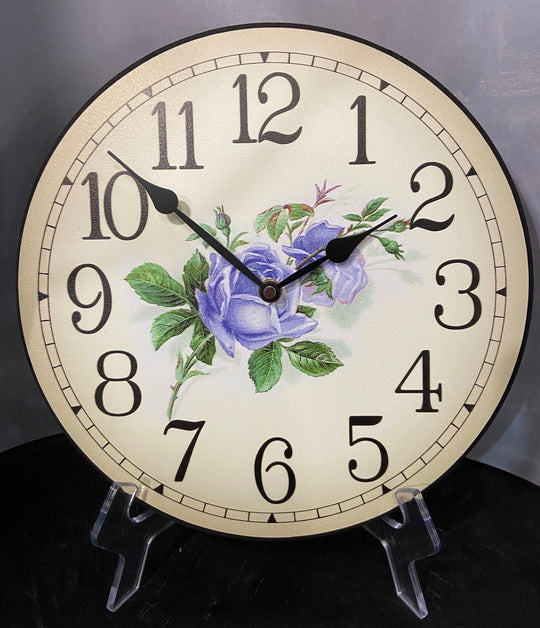Rose Wall Clock - CustomBigClocks