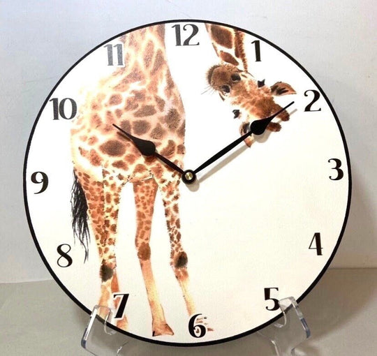 Giraffe Clock - CustomBigClocks