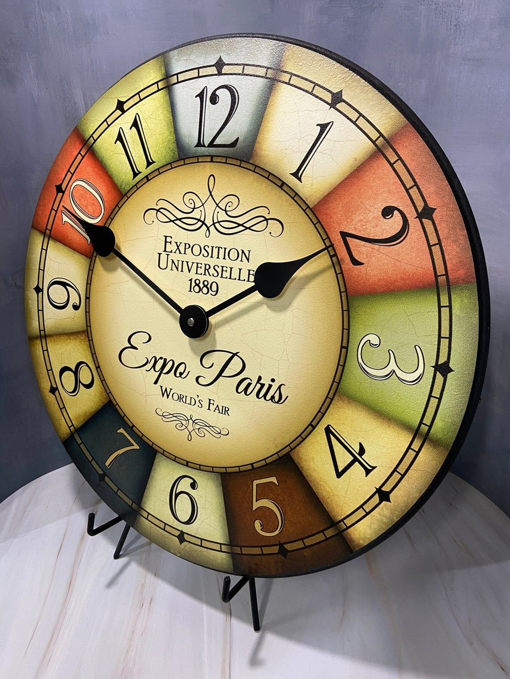 Paris World's Fair Wall Clock - CustomBigClocks