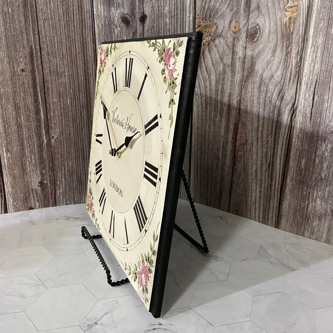 Victorian Square Wall Clock - CustomBigClocks