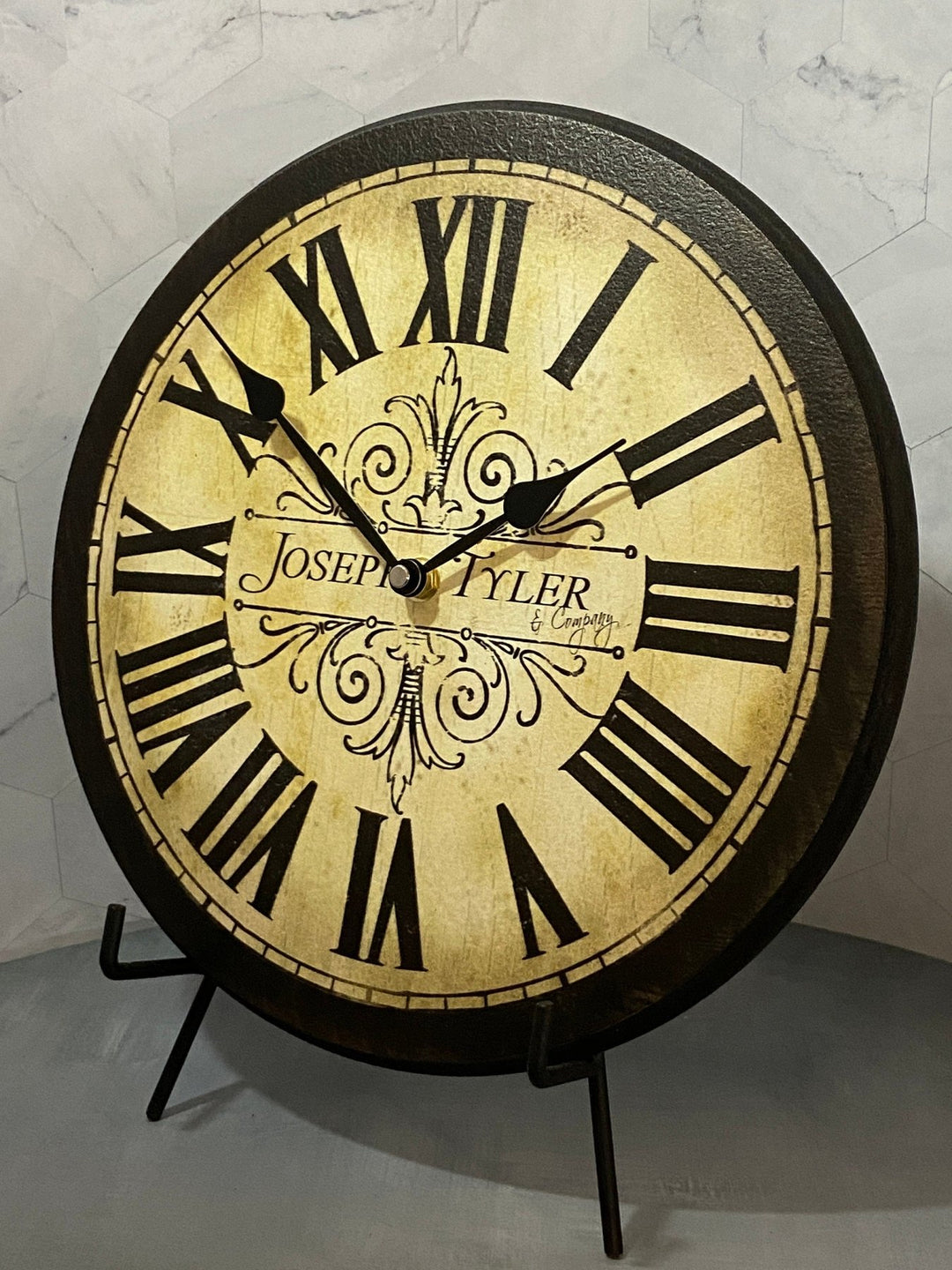 Tuscan Villa Wall Clock - CustomBigClocks