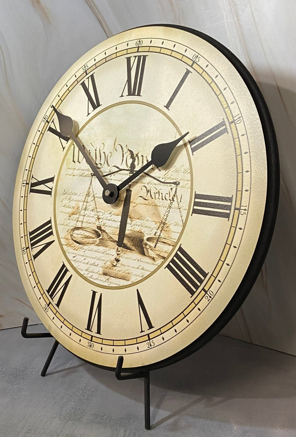 Constitution Wall Clock - CustomBigClocks