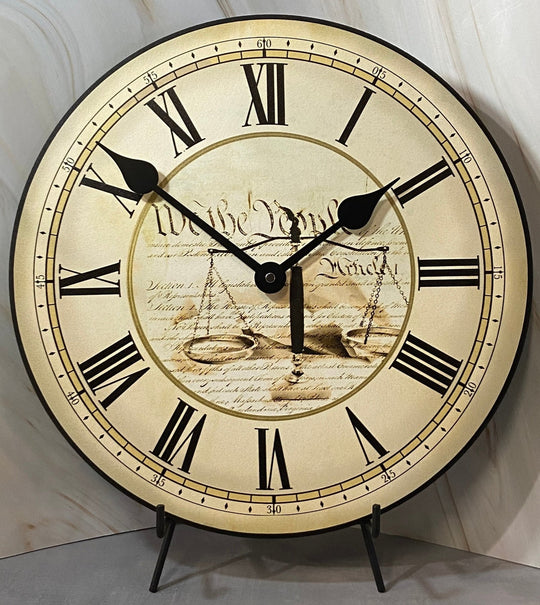 Constitution Wall Clock - CustomBigClocks