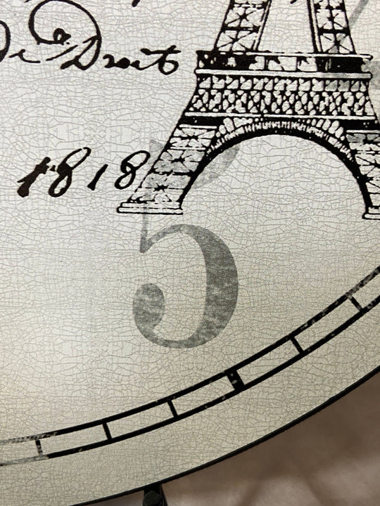 Memories Of Paris Wall Clock - CustomBigClocks