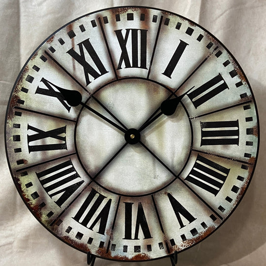 French Tower Wall Clock 3 - CustomBigClocks