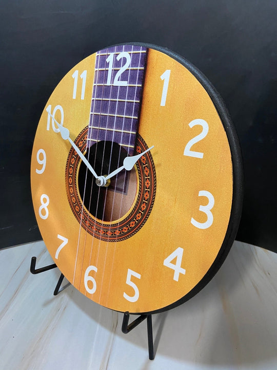 Guitar Clock Music Clock - CustomBigClocks