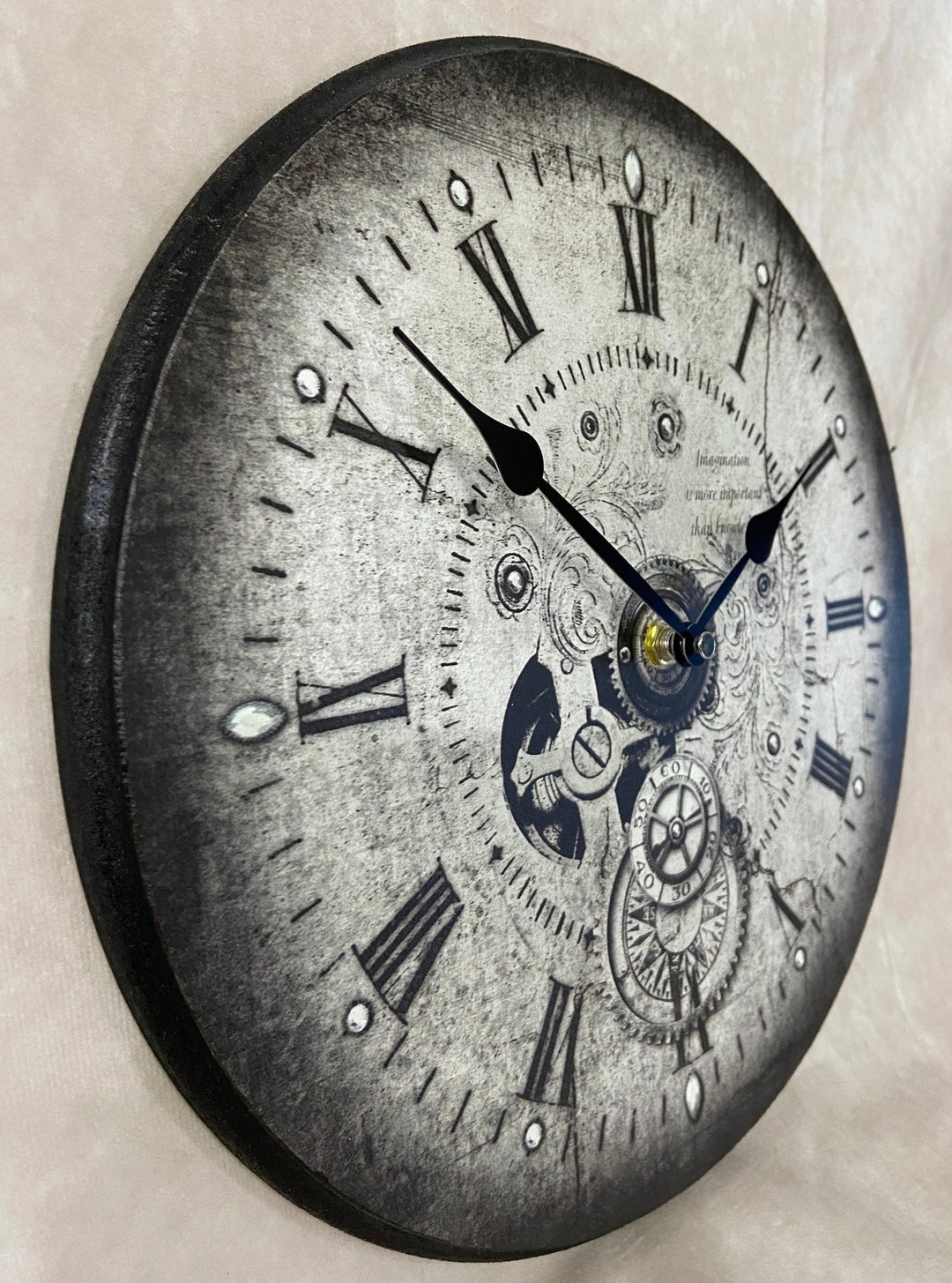 Steampunk Wall Clock - CustomBigClocks