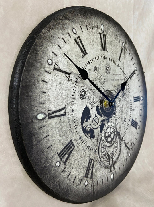 Steampunk Wall Clock - CustomBigClocks