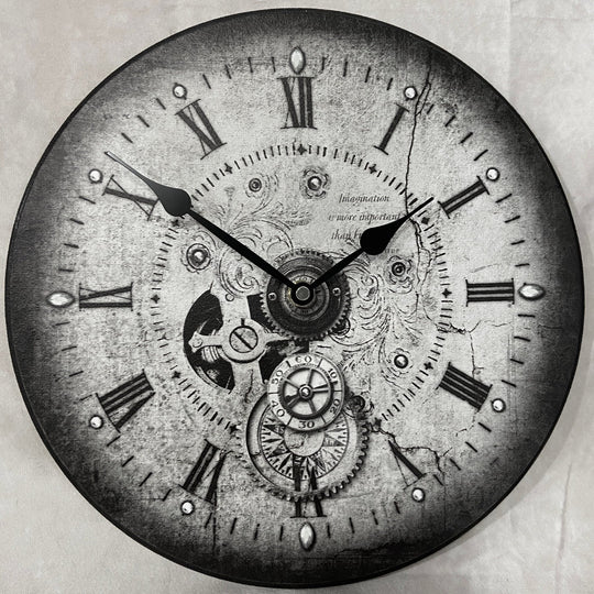 Steampunk Wall Clock - CustomBigClocks