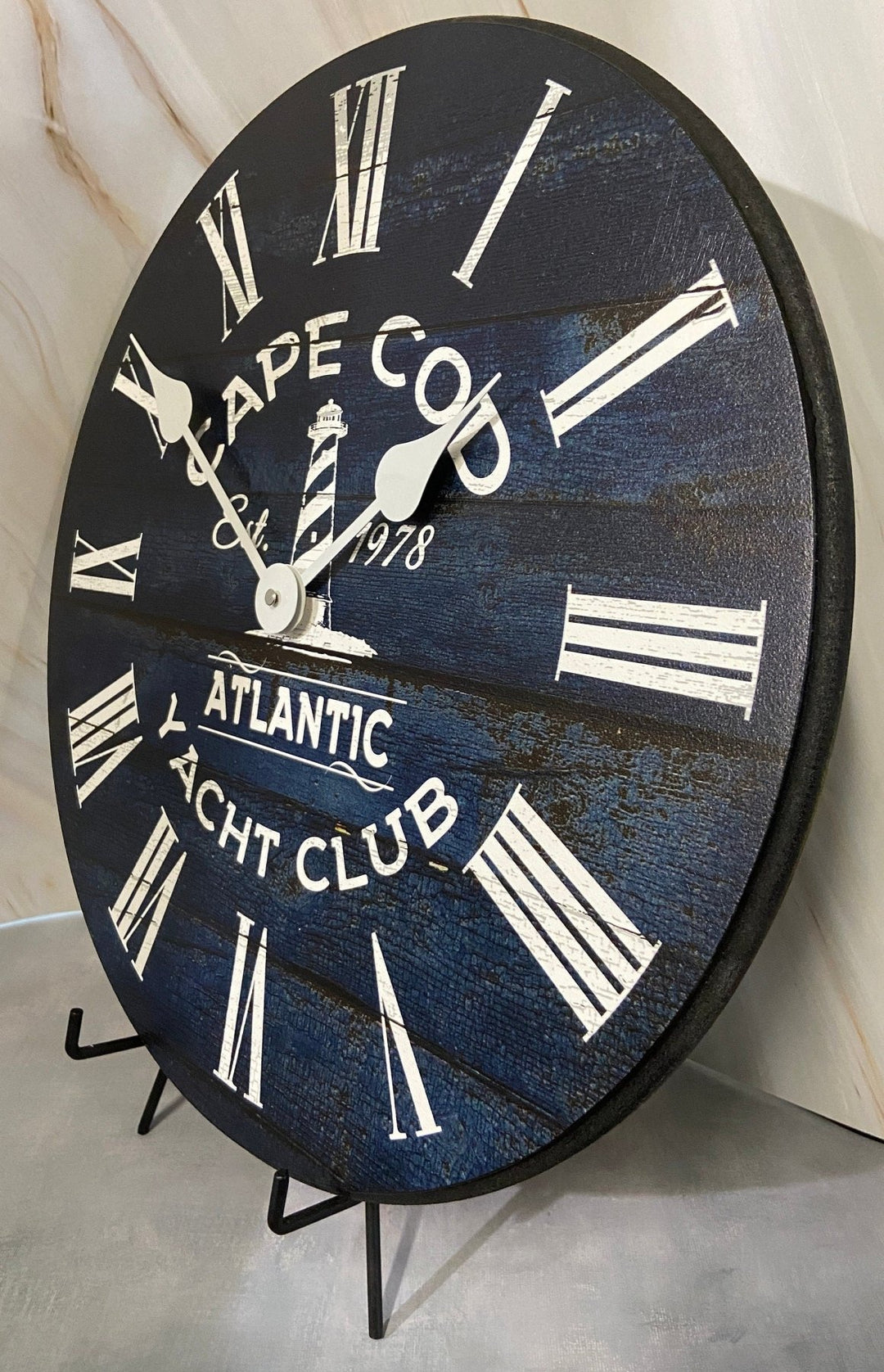 Personalized Yacht Club Clock - CustomBigClocks