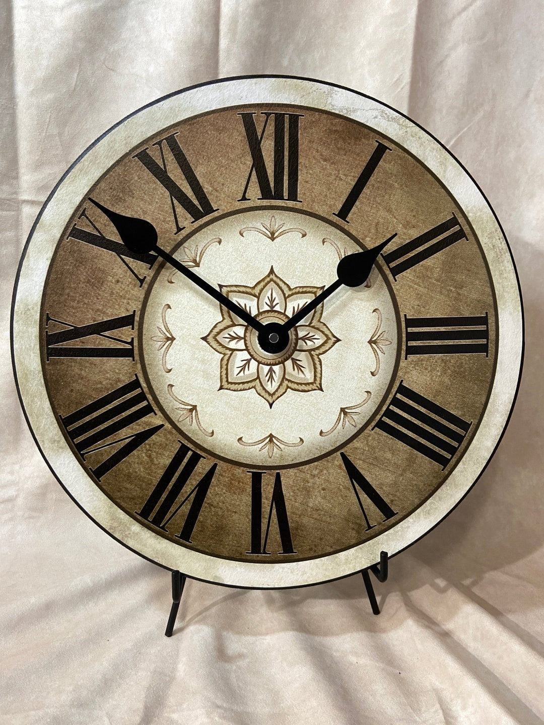 Charlotte Brown Wall Clock - CustomBigClocks
