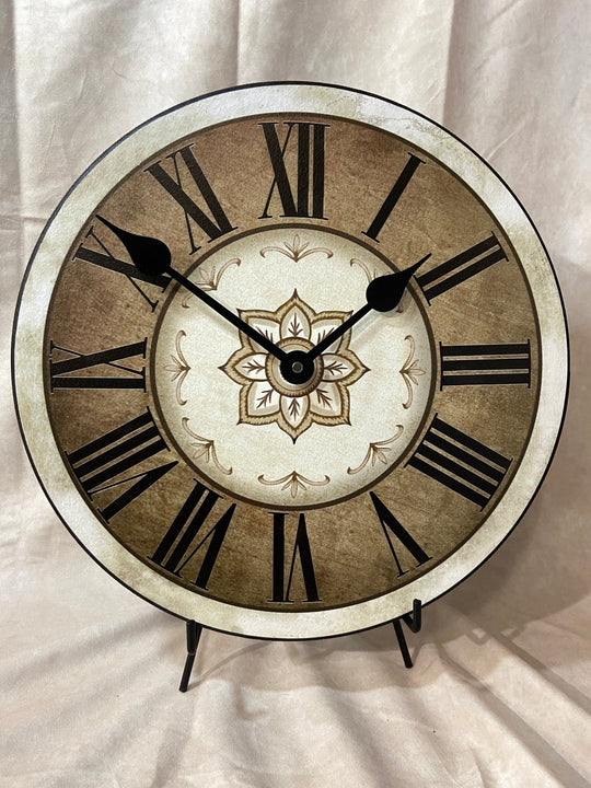 Charlotte Brown Wall Clock - CustomBigClocks