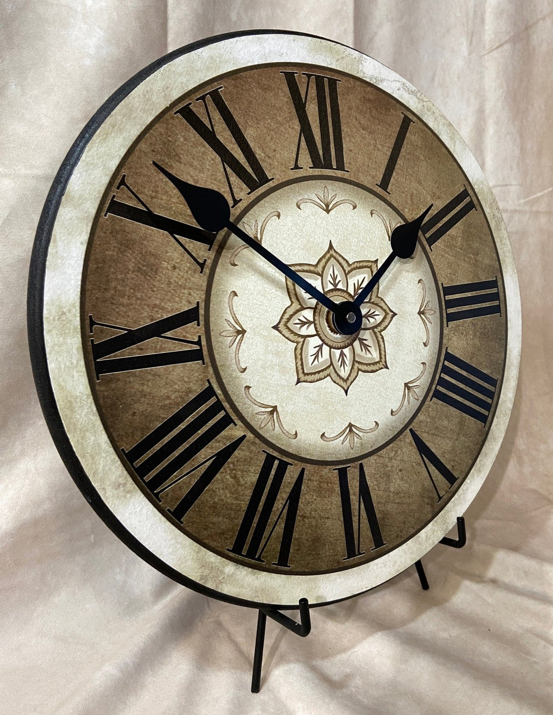 Charlotte Brown Wall Clock - CustomBigClocks