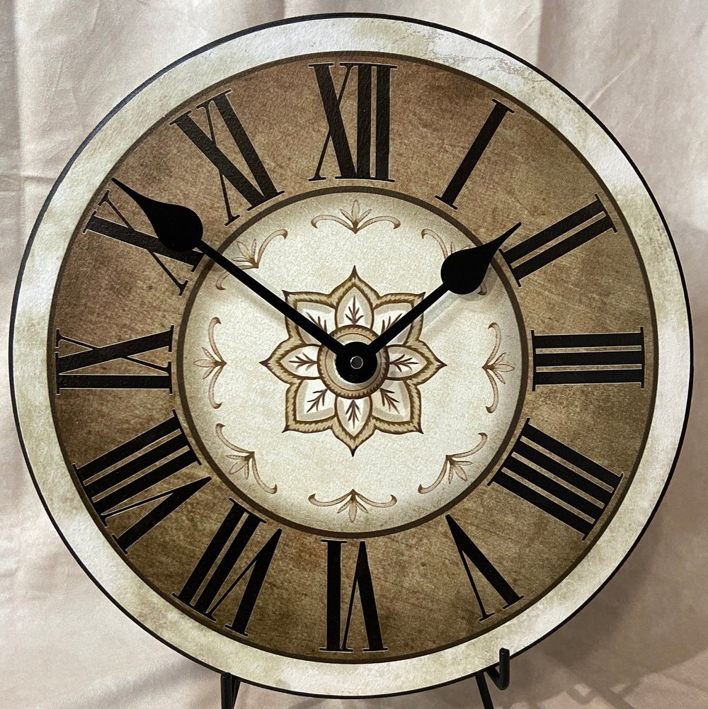 Charlotte Brown Wall Clock - CustomBigClocks