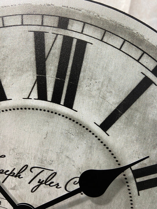 Parson Gray Wall Clock - CustomBigClocks