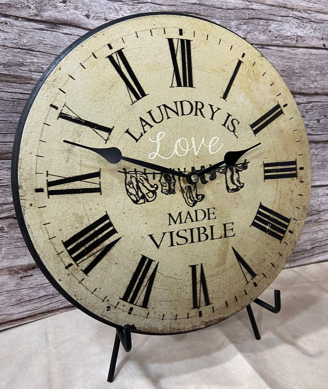 Laundry Is Love Wall Clock - CustomBigClocks
