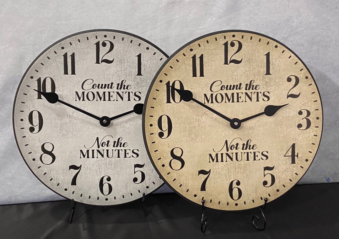 Count The Moments Clock - CustomBigClocks