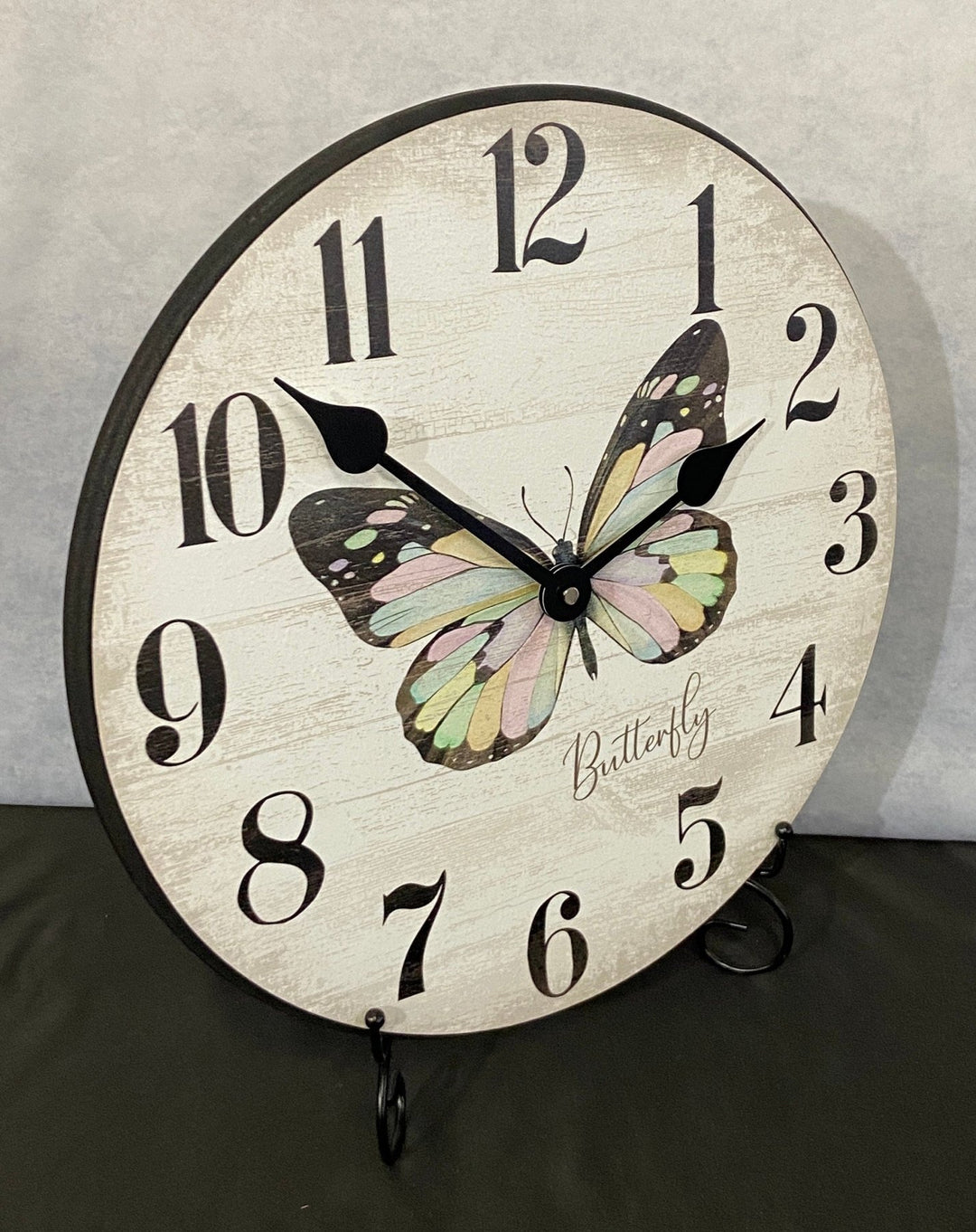 Butterfly Wall Clock - CustomBigClocks