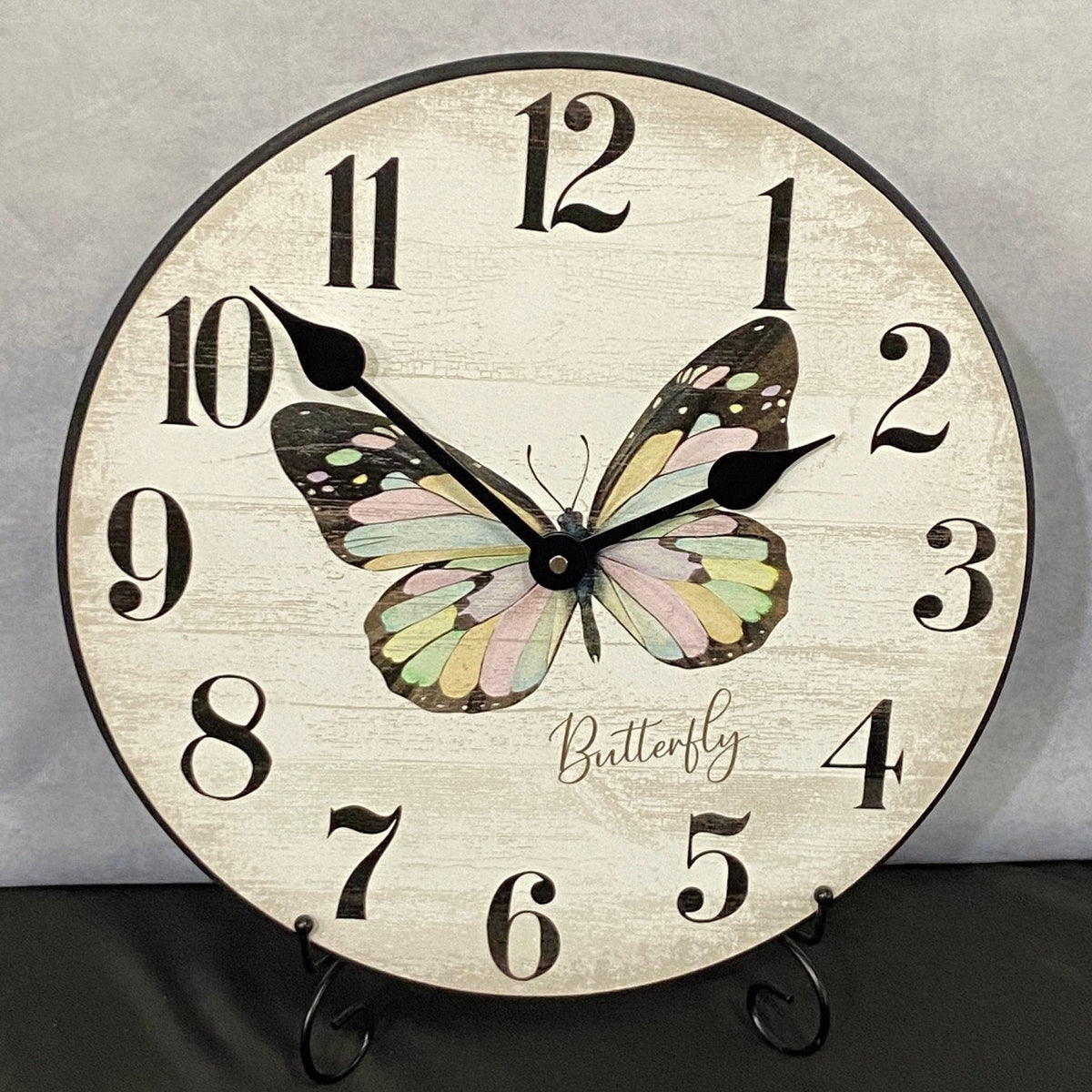Butterfly Wall Clock - CustomBigClocks