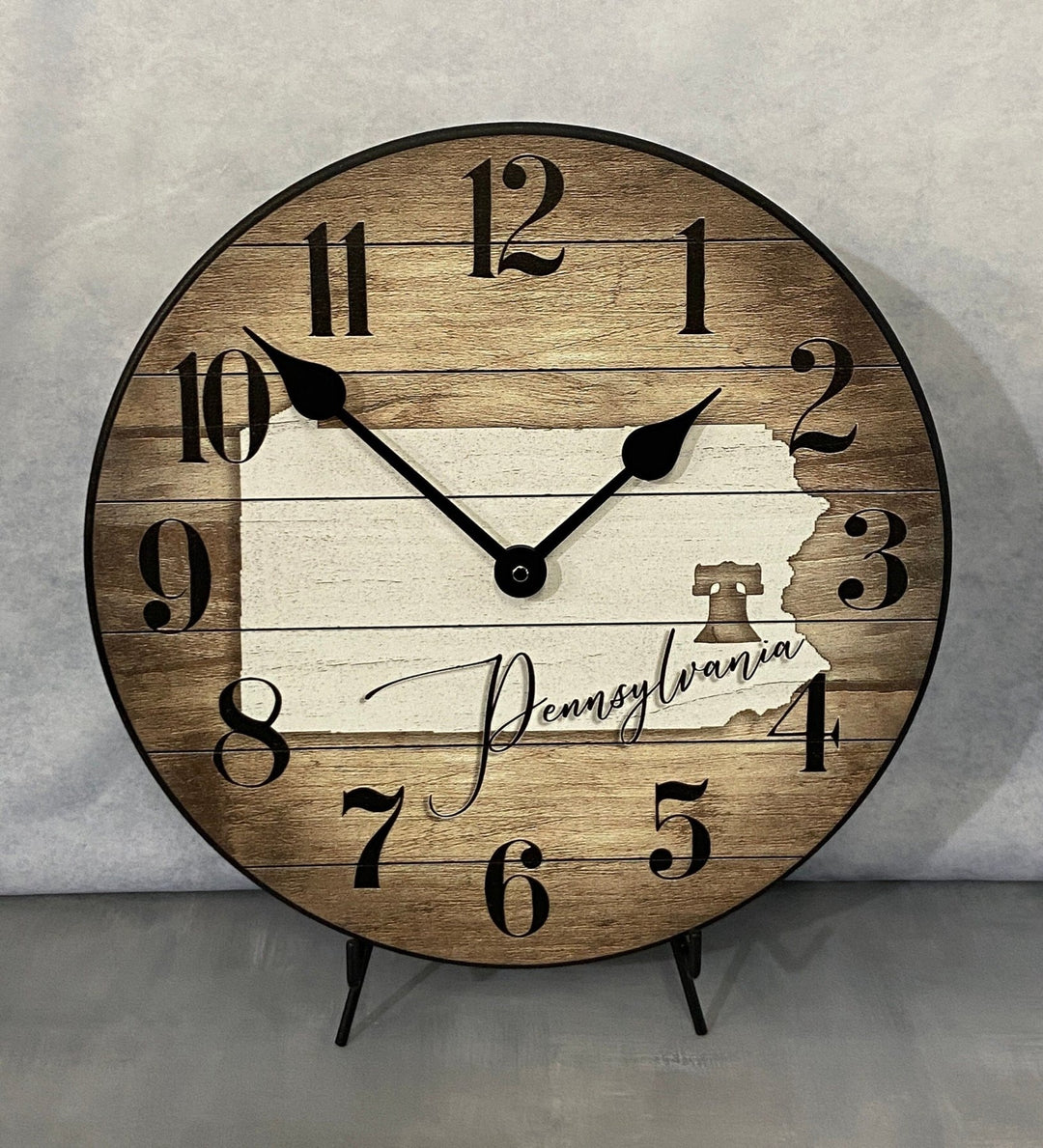 Oregon State Or Any State Wall Clock - CustomBigClocks