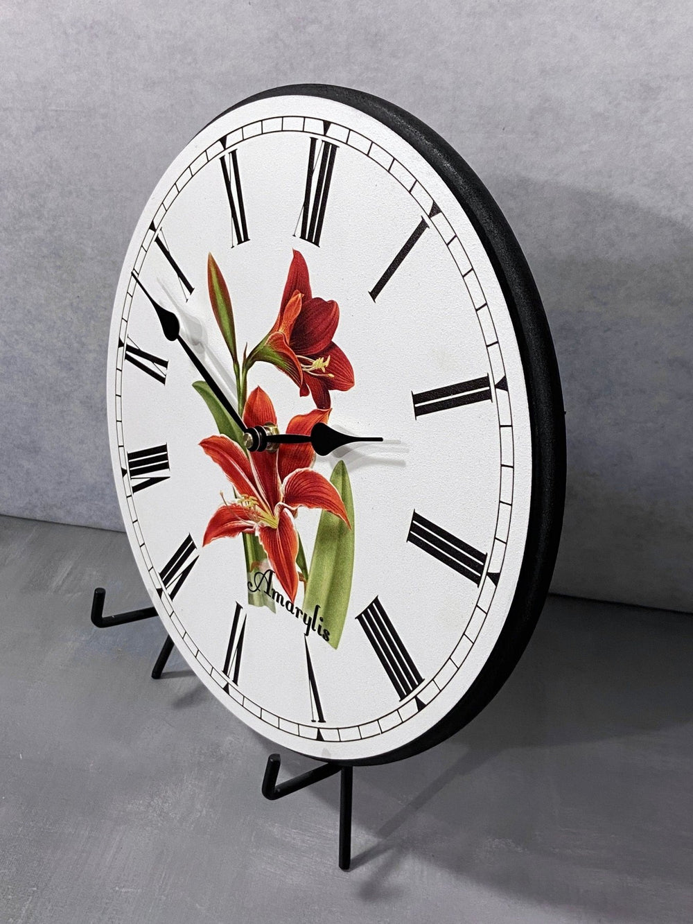 Amarylis Wall Clock - CustomBigClocks