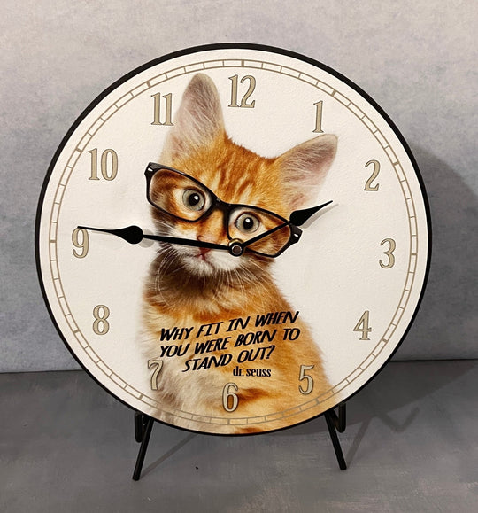 Cat Wall Clock - CustomBigClocks