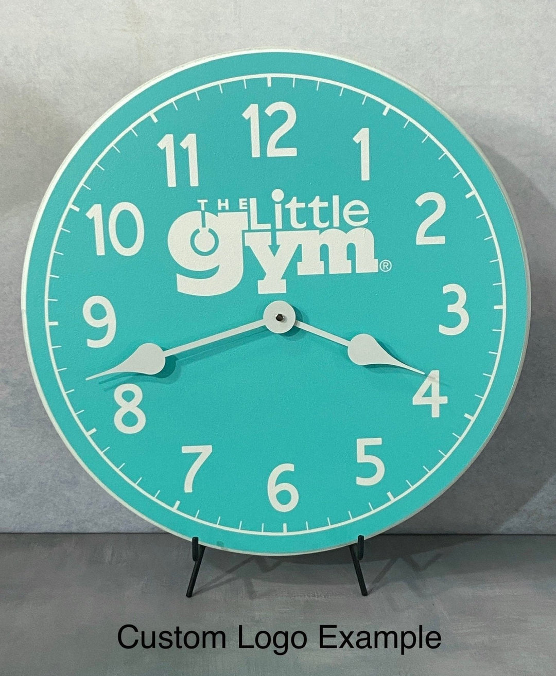 New Traditional Aqua Wall Clock - CustomBigClocks